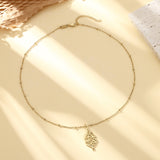 I am truly near| calligraphy necklace