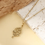I am truly near| calligraphy necklace