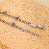 Dangling Bead Chain Bracelet