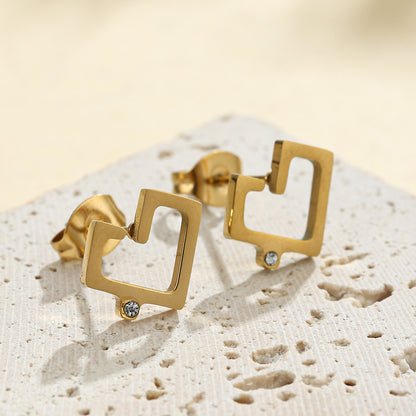 Love/ Hoob Earrings (Koofi collagraphy)