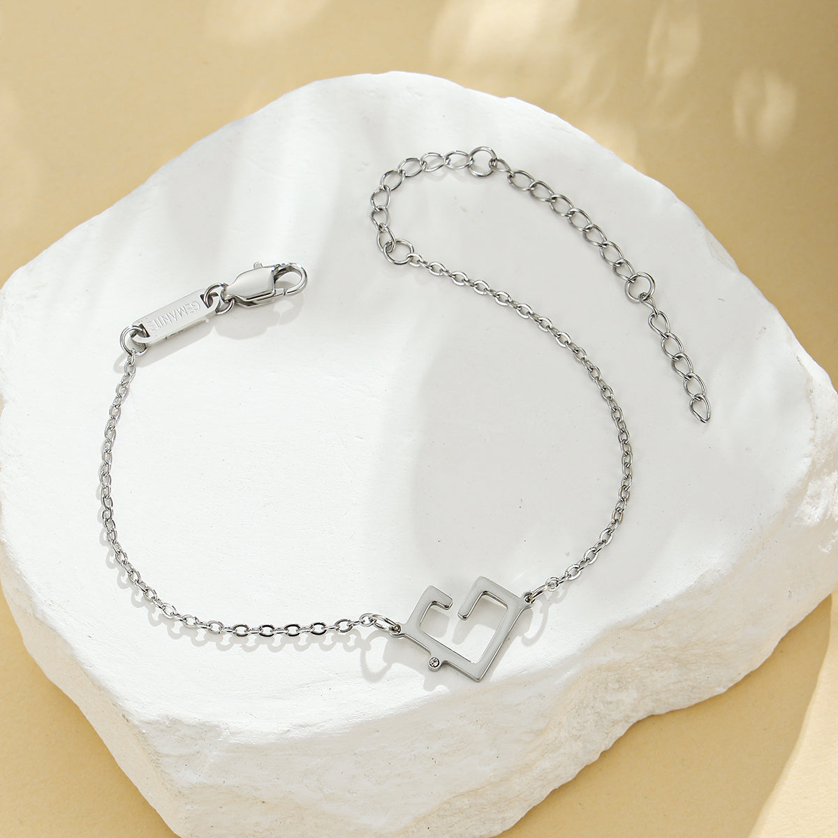 Love/ Hoob Bracelet (Koofi collagraphy)