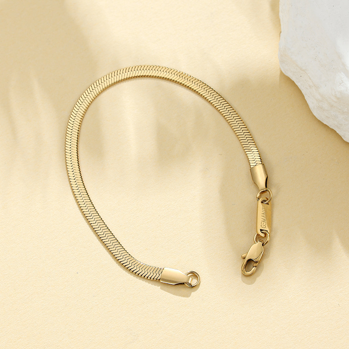Herringbone-style Bracelet (4.0mm)
