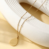 Ayat AlKursi Necklace (Teardrop)