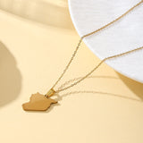 Map Necklace