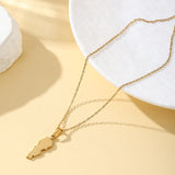 Map Necklace