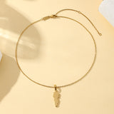 Map Necklace