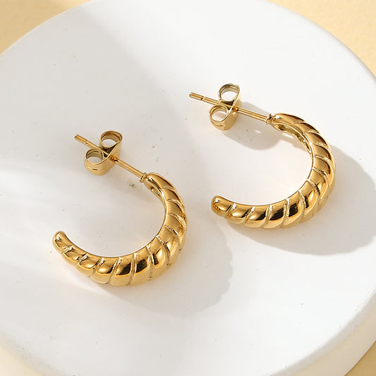 Croissant Earrings