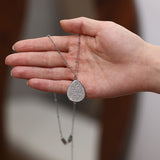Ayat AlKursi Necklace (Teardrop)