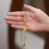 Map Necklace