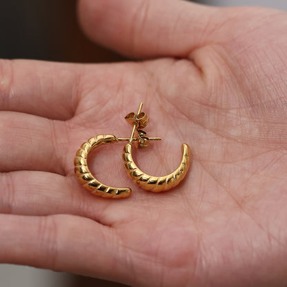 Croissant Earrings