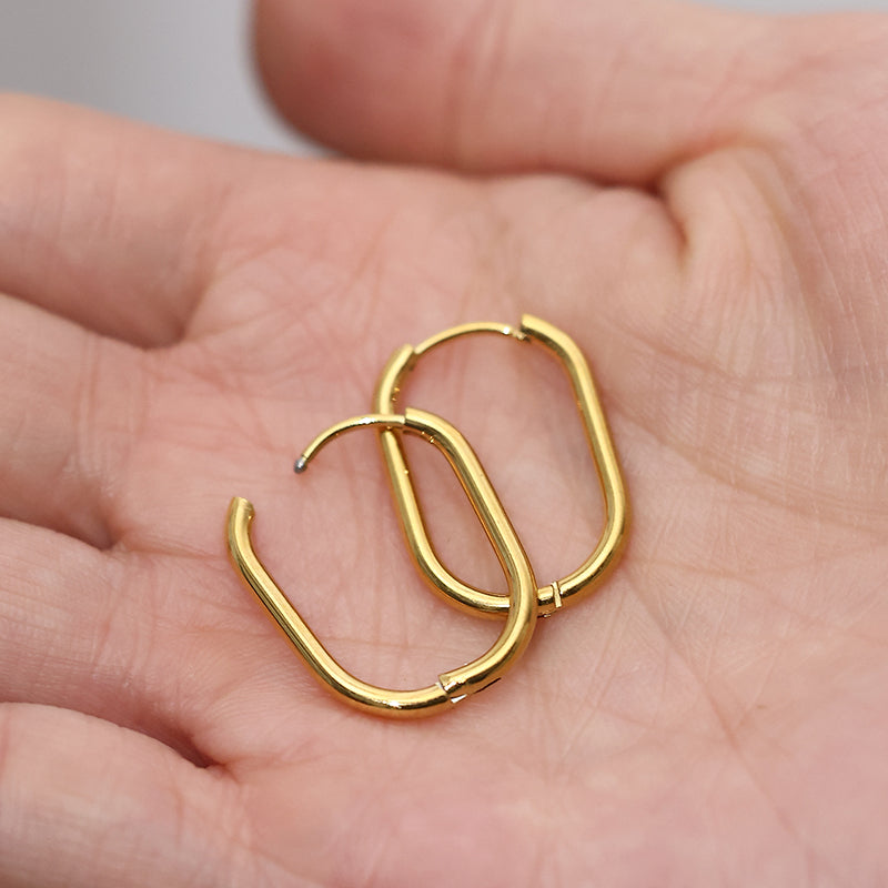 Paperclip Earrings