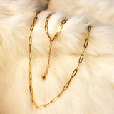 Link Chain Paperclip-style Necklace (4.0mm)