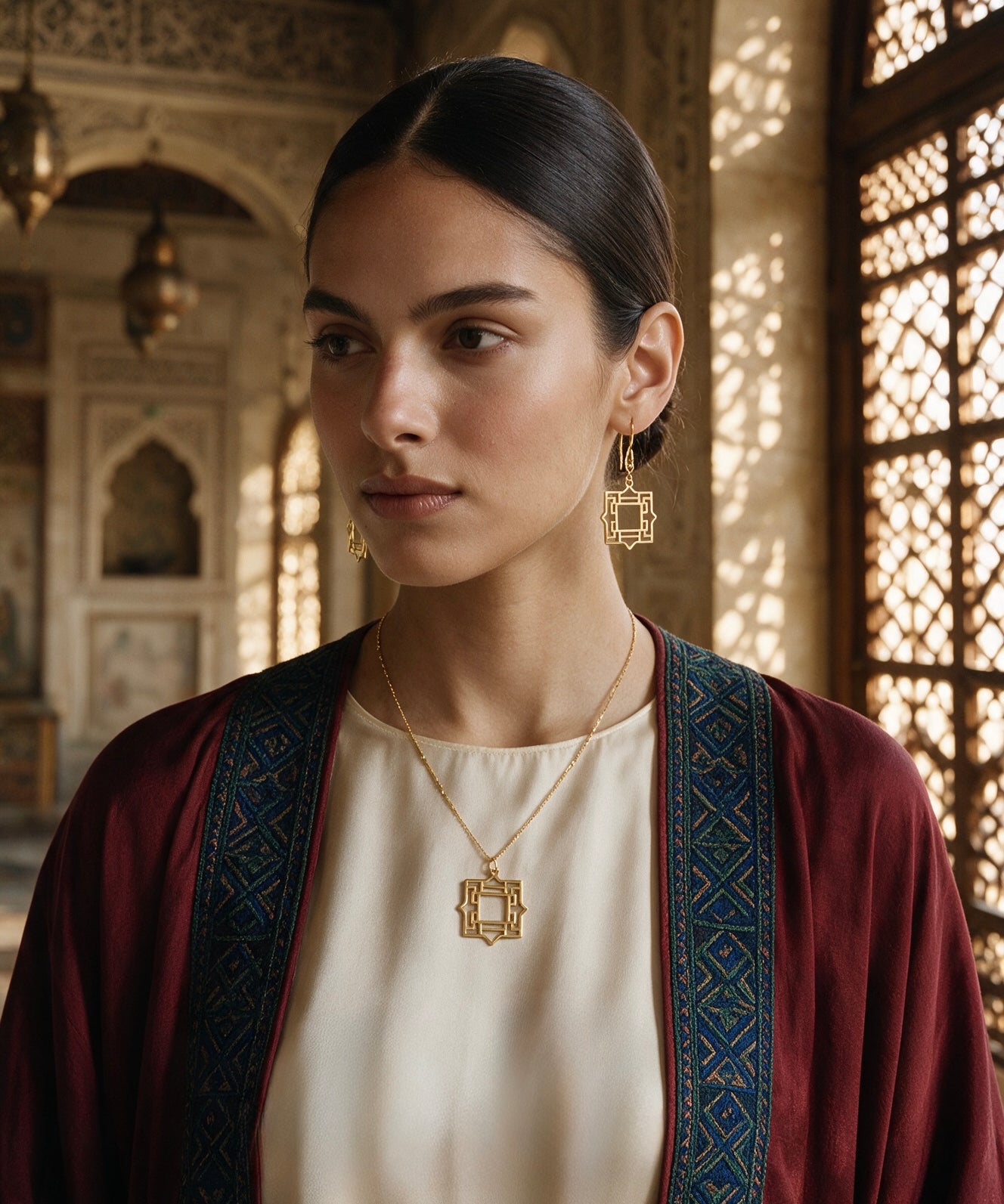 Abbasid Geometric Necklace