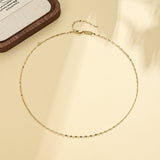 Lip Chain Necklace (2mm)