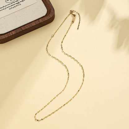 Lip Chain Necklace (2mm)