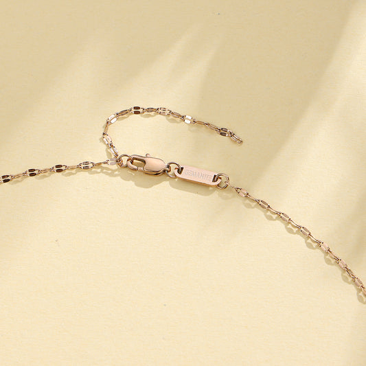 Lip Chain Necklace (2mm)