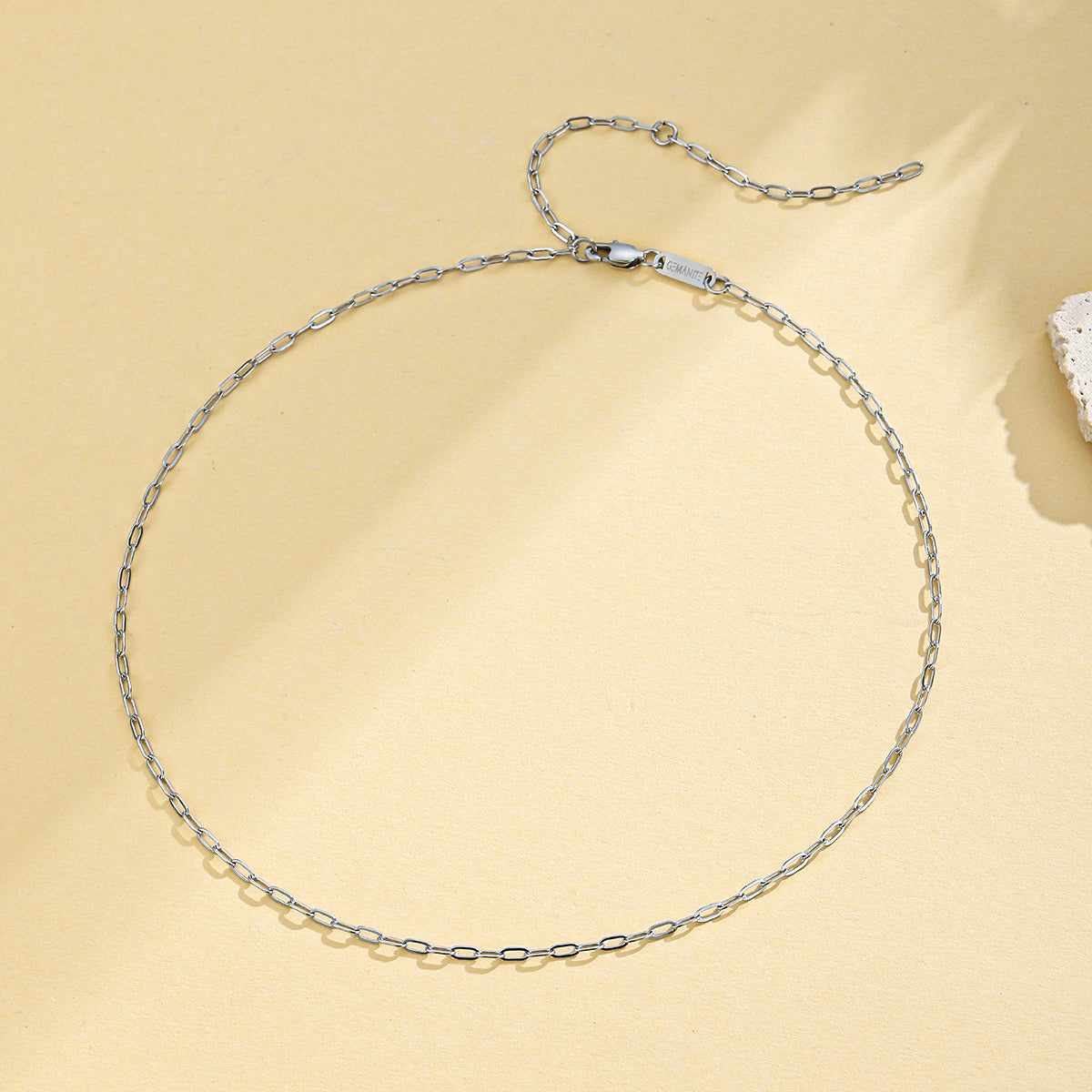 Link Chain Paperclip-style Anklet (2.5mm)