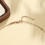 Link Chain Paperclip-style Necklace (2.5mm)