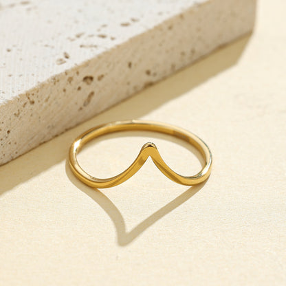 V Shaped Ring