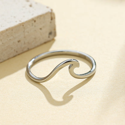 Ocean Wave Ring