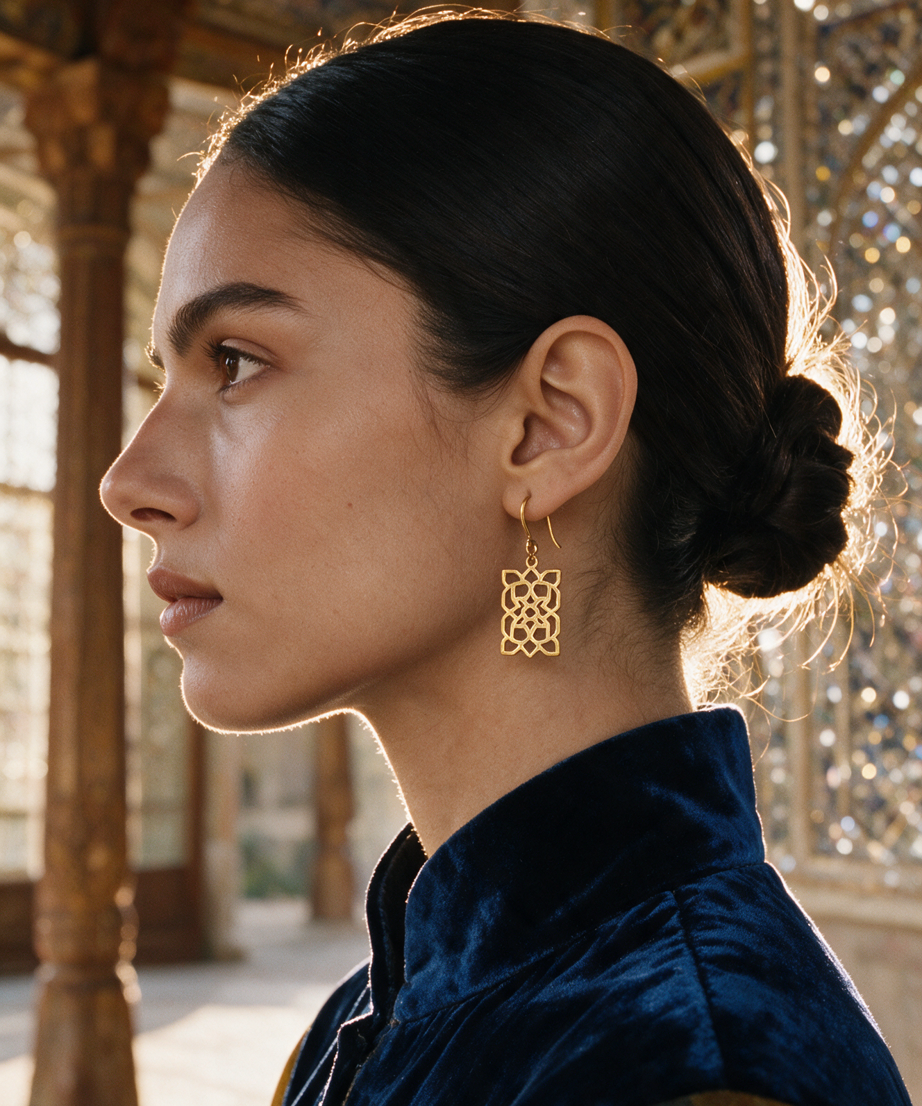 Safavid Architectural Earrings