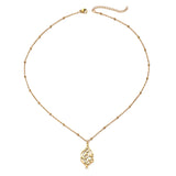I am truly near| calligraphy necklace