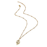 I am truly near| calligraphy necklace